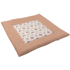 Ullenboom Manta De Gatera Con Motivo De Piqué Sand Savannah 120x120 Cm