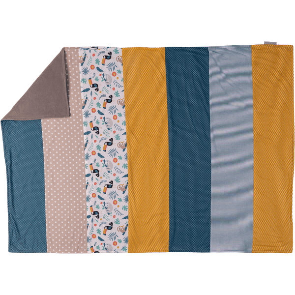 Ullenboom Manta Para Bebé Y Manta Para Acurrucarse 100 X 140 Cm Jungla - Imagen 2