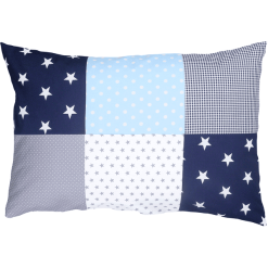 Ullenboom Patch Almohada De Trabajo 40 X 60 Cm Azul Azul Gris Claro