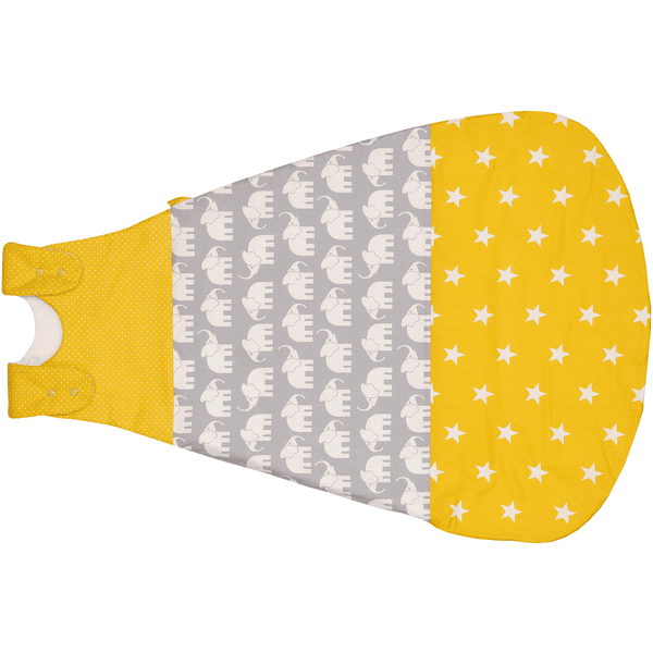 Ullenboom Saco De Dormir De Verano Elefante Amarillo - Imagen 2